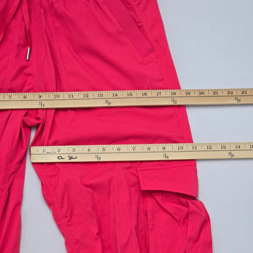Lululemon Beyond the Studio Ruched Cargo Pants Pink Joggers Size Small P - Picture 10 of 12
